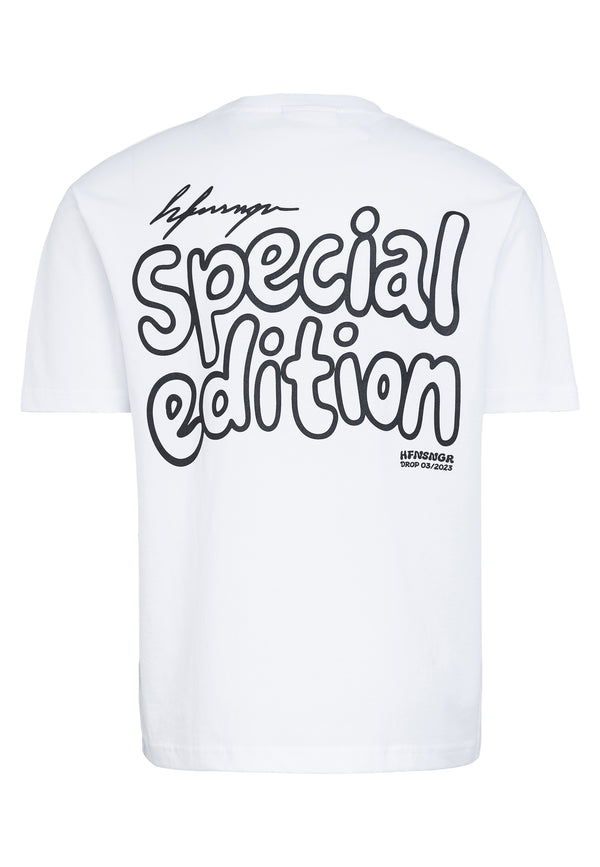 SPECIAL EDITION Oversized Tee White Unisex