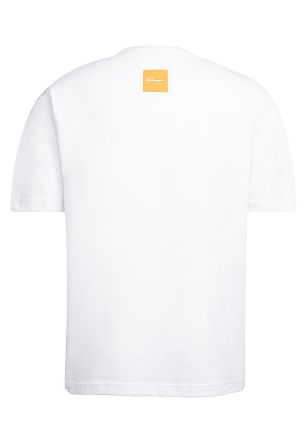 JUST Loose Fit Tee White Unisex